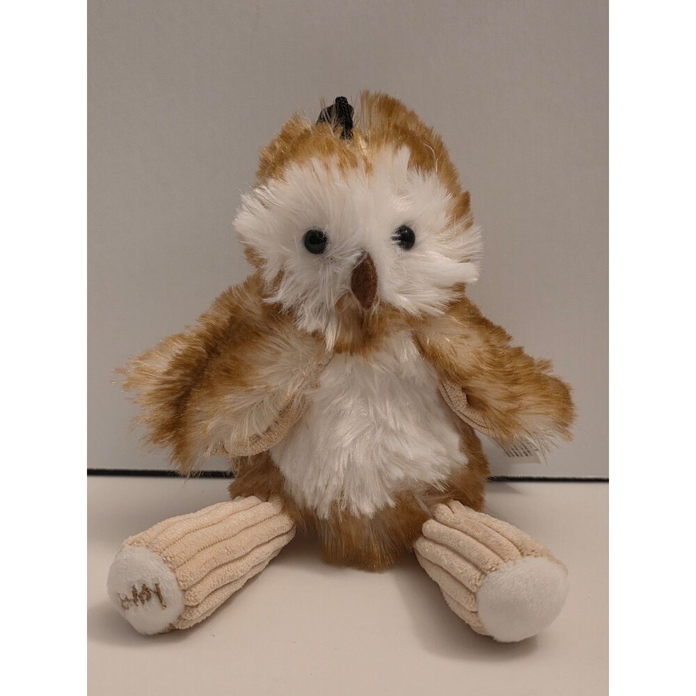 Scentsy Buddy Oakley the Owl Plush Animal 7" W/ Clip Keychain